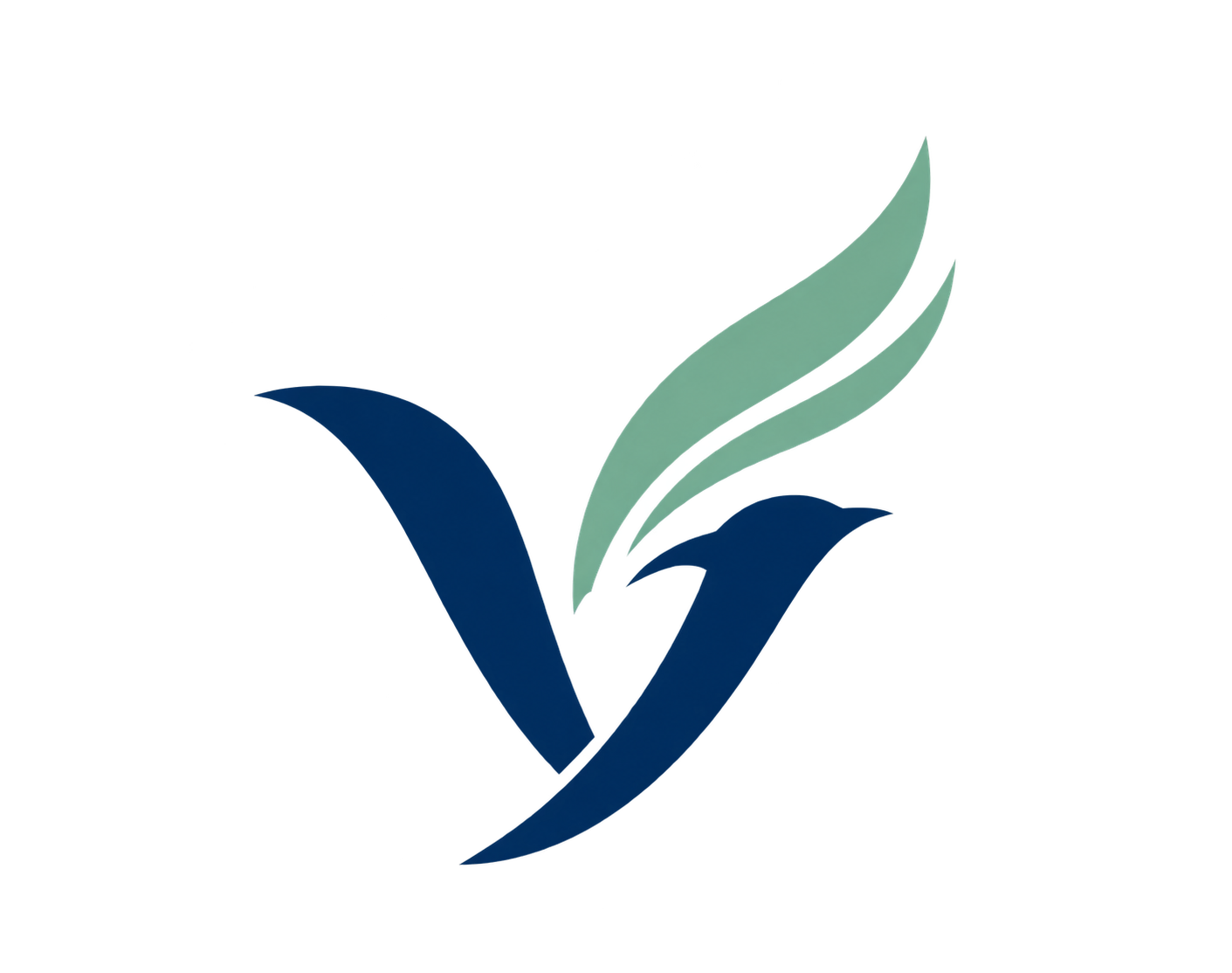 Vereyan jade swallow logo mark
