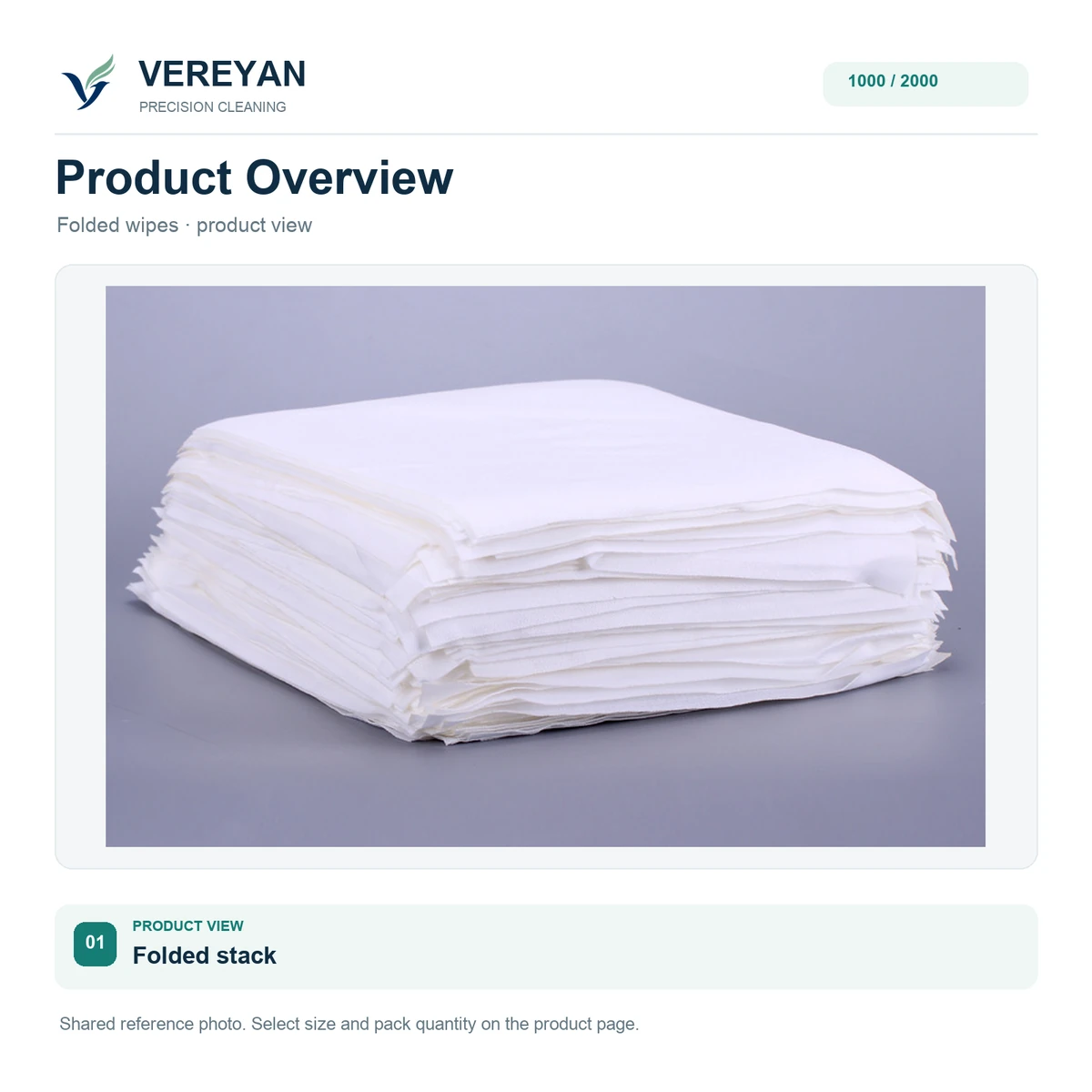 Cleaning-wipe product view